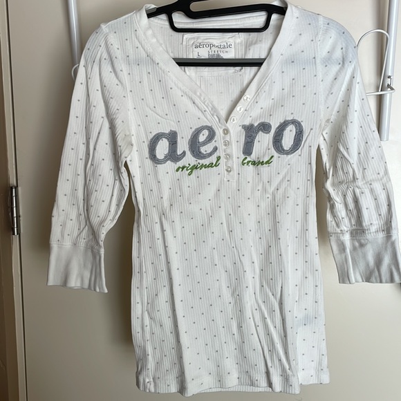 Aeropostale 3/4 sleeve tops - Picture 5 of 6